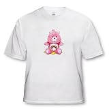 Pink Care Bear, Carebears - White Infant Lap-Shoulder Tee (18M)