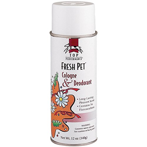 Top Performance Dog and Cat Cologne and Deodorant, Fresh Pet, 12Ounce