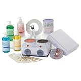 Satin Smooth Professional Hair Removal Double Wax Warmer Waxing Kit with DVD