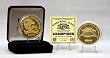 Superbowl XXXIX Champion 24 Kt Gold Overlay Coin New England Patriots - Collectible Coin