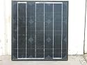 20 Watt Black Frame Mono-crystalline Solar Panel and Battery Charger