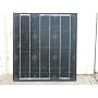 20 Watt Black Frame Mono-crystalline Solar Panel and Battery Charger