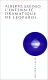 L Intensité dramatique de Léopardi