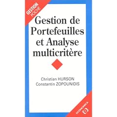 Gestion de portefeuilles et analyse multicrit�re