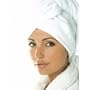 Haar-Turban - aufsetzen - einwickeln - zukn�pfen - 100% Baumwolle
