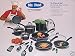16 PIECE SET NONSTICK ALUMINUM COOKWARE
