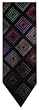 Men's Duchamp Neck Tie Black with Diamonds