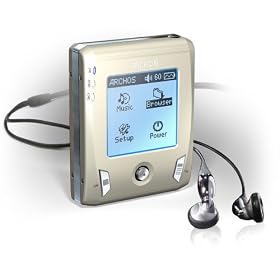 Archos Gmini XS200 20GB Digital Audio Player - Silver