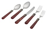 Rosanna Bordeaux Napoleon 5-Piece Place Setting, Service for 1