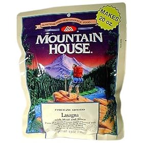 Mountain House Freeze-Dried Lasagna with Meat Sauce