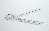 Plastic 6-3/4" Goniometer 180 Degrees