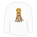 Long Sleeve T-shirt with wildlife, stinger, marine, fish, underwater, jellyfish, tent...