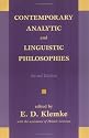 Contemporary Analytic and Linguistic Philosophies