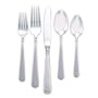 Lenox Pearl Platinum Stainless-Steel 5-Piece Place Setting, Service for 1