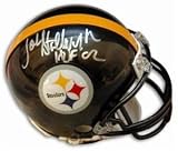 John Stallworth Autographed/Hand Signed Pittsburgh Steelers Football Mini Helmet