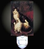 Review Decoration Sensation  / Mother Cat and Kitten Decorative Night Light