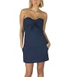 Patrick Robinson Strapless Front-Pocket Dress - Oxford New Blue
