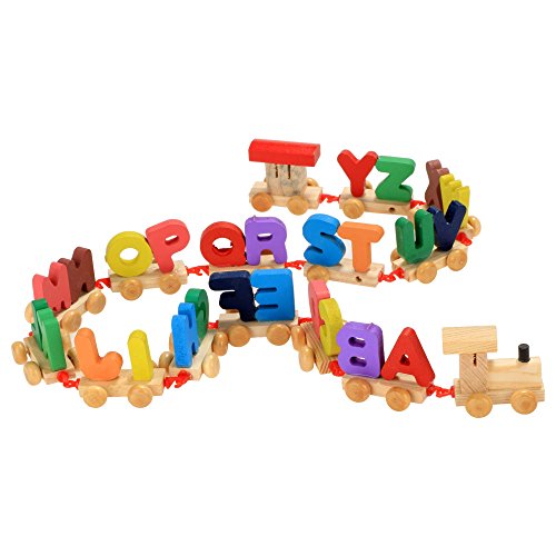 Arshiner Wooden Alphabets Train Set 26 Piece Arshiner Wooden Alphabets Train Set 26 Piece