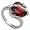 Goldmaid Damen-Ring 925 Sterlingsilber Rubinrot Fa R2606S60