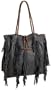 Carla Mancini Audrey Fringe Bag,Grey,one size