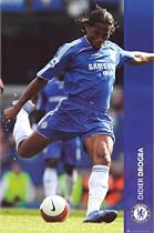 Chelsea- Drogba Poster Print, 24x36