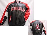Los Angeles Angels of Anaheim MLB Adult Pleather Jacket
