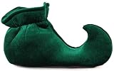 Toddler Green Jester Costume Shoes