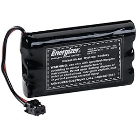 Energizer ER-P512 NiMH Cordless Phone Battery by Energizer