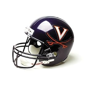 <b>Virginia Cavaliers Full Size ""Deluxe"" Replica NCAA Helmet by Riddell</b>