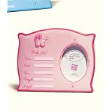 Special Babys Pink Birth Record writeable frame by