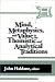 Book Mind, Metaphysics, and Value in the Thomistic and Analytical Traditions (Thomistic Studies)