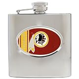 Washington Redskins 6oz Stainless Steel Hip Flask