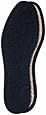 Pedag 2806 Washable Deo-Fresh Insoles with Natural Cotton Terry and Sisal Fibers, Black, Men's 10