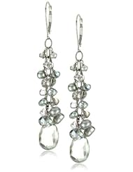 Dana Kellin "Willow Mix" Cluster Drop Earrings