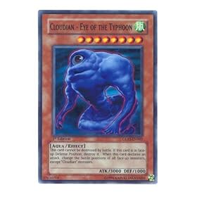 YuGiOh GX Gladiator's Assault Single Card Cloudian - Eye of the Typhoon GLAS-EN005 Super Rare