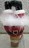 Ganz Christmas Wiggle Wine Stopper Santa