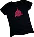 Klingon Logo -- Star Trek Crop Sleeve Fitted Juniors T-Shirt