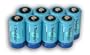 8 pcs of Tenergy D Size 10,000mAh High Capacity High Rate NiMH Rechargeable Batteries