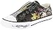 ED HARDY Christian Audigier Womens Low Rise Canvas Barcelona Shoes Sneakers Chocolate