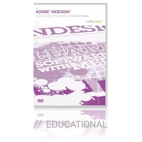 Adobe InDesign CS4 & CS3 Core Video Training (Student/Teacher) (Mac/PC DVD)