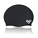 VITCHELO Silicone Swimming Caps for Men & Women. Competition Swim Cap & Bathing Caps Best to Keep Hair Dry. Waterproof & Suitable for Kids & Ladies (Set of 2)