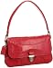Authentic Coach Crinkled Pink Vintage Leather Layla Flap Convertible Shoulder Bag 18160 Camelia