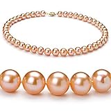 PearlsOnly Pink 8-9mm AA Freshwater Pearl Necklace