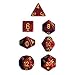 Chessex Dice: Polyhedral 7-Die Speckled Dice Set - Mercury