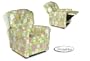 Ellies Garden 7 Button Child Rocker Recliner Chair