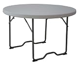 Outdoor Living : 45''Round Plastic Folding Table [DAD-YCZ-115-GG]