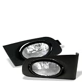 01-03 Honda Civic 2 4 Dr OEM Style Clear Fog Lights Kit by Spyder Auto