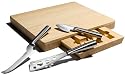 Pinzon Cheese Knives and Board Set