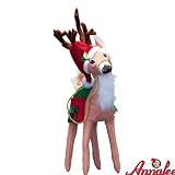 26" Corduroy Reindeer By Annalee