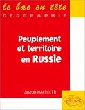 Peuplement et territoire en Russie